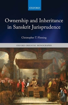 Hardcover Ownership and Inheritance in Sanskrit Jurisprudence Book