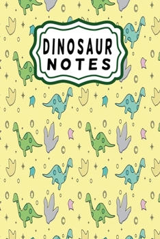 Paperback Dinosaur notes: Dinosaur notebook for boys and girls Book