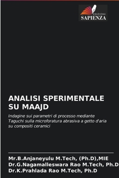 Paperback Analisi Sperimentale Su Maajd [Italian] Book