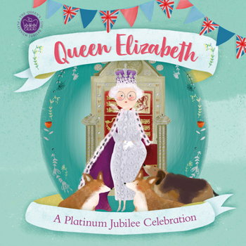 Hardcover Queen Elizabeth: A Platinum Jubilee Celebration Book