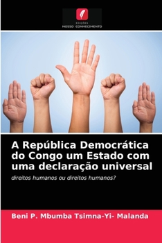 Paperback A República Democrática do Congo um Estado com uma declaração universal [Portuguese] Book