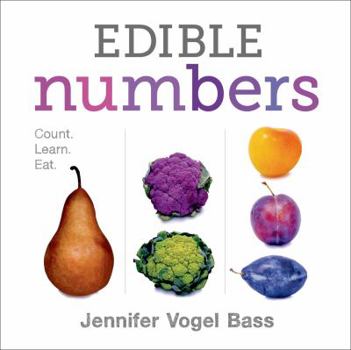 Hardcover Edible Numbers: Count, Learn, Eat Book