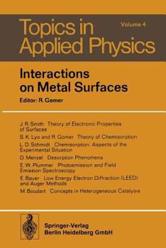 Paperback Interactions on Metal Surfaces Book