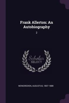 Paperback Frank Allerton: An Autobiography: 2 Book