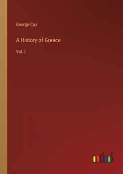 Paperback A History of Greece: Vol. I Book