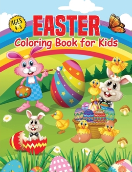 Paperback Easter Coloring Book: for Kids Ages 4-8 Book