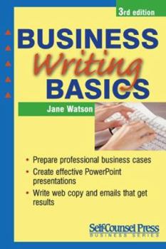 Paperback Business Writing Basics Book