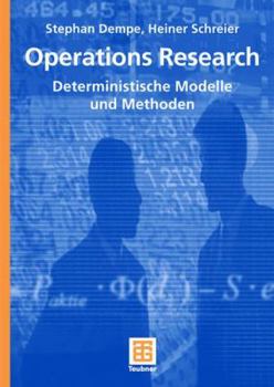 Paperback Operations Research: Deterministische Modelle Und Methoden [German] Book