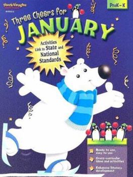 Paperback Three Cheers for January: PreK-K Book