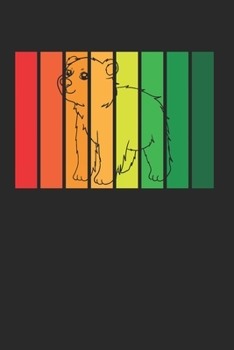 Bär Notizbuch: Bär Notizbuch für Liebhaber / Notizheft / Notizblock A5 (6x9in) Dotted Notebook / Punkteraster / 120 gepunktete Seiten (German Edition)