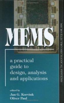 Hardcover Mems: A Practical Guide to Design, Analysis and Applications Book