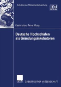 Paperback Deutsche Hochschulen ALS Gründungsinkubatoren [German] Book