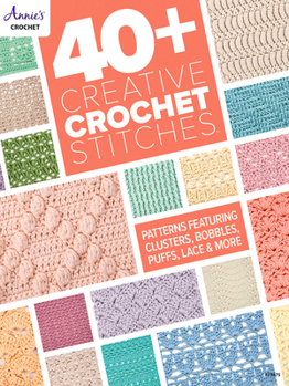 Paperback 40+ Creative Crochet Stitches Book