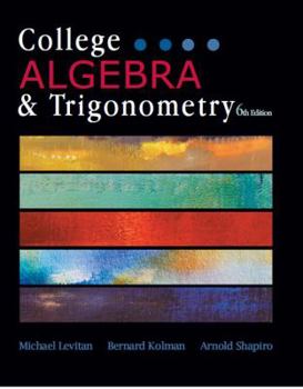 Hardcover College Algebra and Trigonometry Book