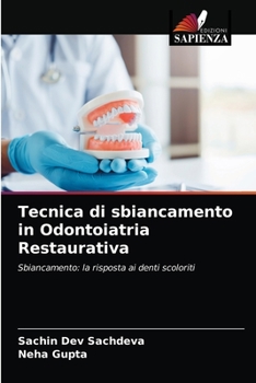 Paperback Tecnica di sbiancamento in Odontoiatria Restaurativa [Italian] Book