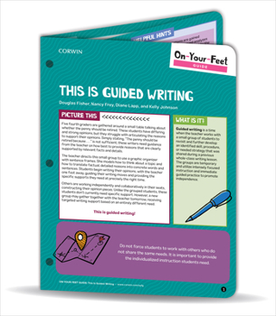 Paperback On-Your-Feet Guide: This Is Guided Writing Book