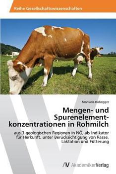 Paperback Mengen- und Spurenelement-konzentrationen in Rohmilch [German] Book
