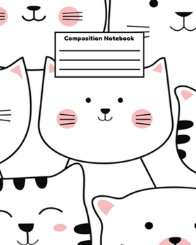 Composition Notebook: Kids School Composition College Ruled Notebook