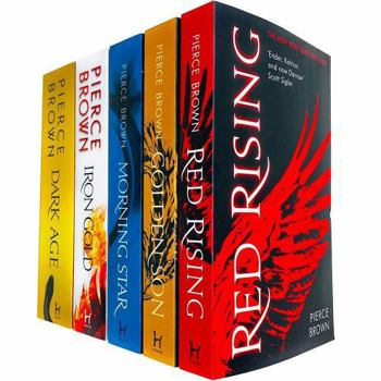 Pierce Brown Red Rising Series – Complete 5-Book Science Fiction Collection Set