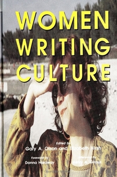 Paperback Women Writing Culture Book