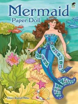 Paperback Mermaid Paper Doll Book