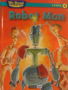 Hardcover Robot Man (We Read Phonics Level 4 (Hardcover)) Book