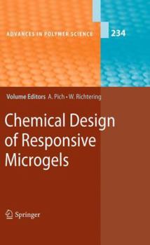Paperback Chemical Design of Responsive Microgels Book