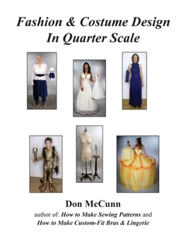 Paperback Fashion & Costume Design in Quarter Scale Book