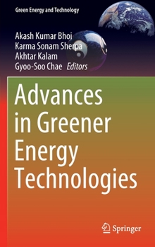 Hardcover Advances in Greener Energy Technologies Book