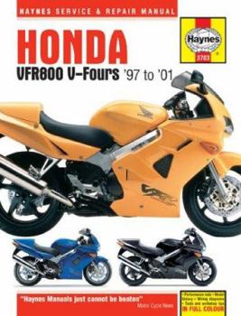 Hardcover Honda Vfr800 V-Fours 1997-2001 Book