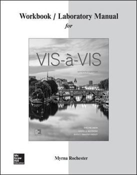 Paperback Workbook/Laboratory Manual for Vis-À-VIS Book