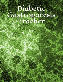 Paperback Diabetic Gastroparesis Tracker Book