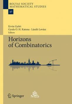 Paperback Horizons of Combinatorics Book