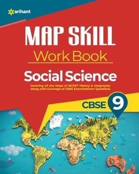 Paperback Map Skill Work Book CBSE 9th Book