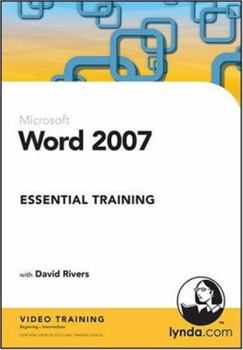 CD-ROM Word 2007 Essential Training Book