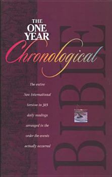 Hardcover The One Year Chronological Bible, NIV Book