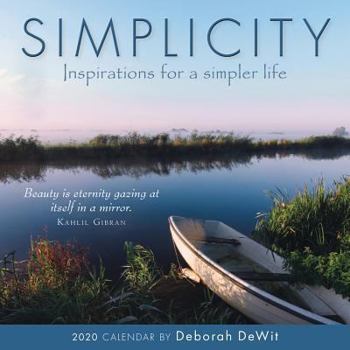 Calendar 2020 Simplicity Inspirations for a Simpler Life Mini Calendar: By Sellers Publishing Book