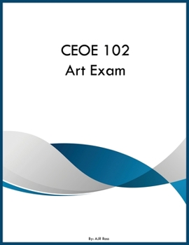 Paperback CEOE 102 Art Exam Book