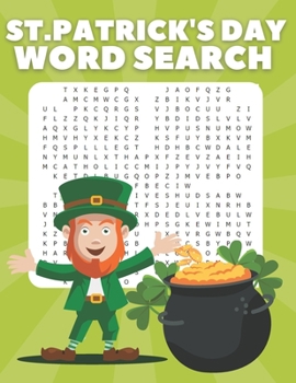 Paperback St. Patrick's Day Word Search: Puzzle Book for Kids and Adults Book