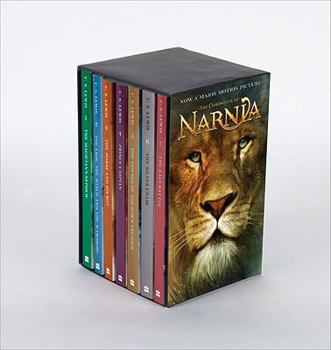 Paperback The Chronicles of Narnia Movie Tie-in Box Set (rack) Book