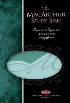 Paperback The MacArthur Study Bible New King James Version: Green Leathersoft Book