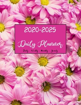 Paperback 2020 -2025 Planner: Six Years Calendar Planners Notebook January To December Personal Blank Template Fill In Academic Agenda Organizer - Y Book