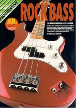 Paperback Rock Bass Bk/CD: For Beginning Rock Bass Players Book