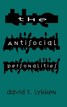 Hardcover The Antisocial Personalities Book