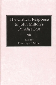 Hardcover The Critical Response to John Milton's Paradise Lost Book