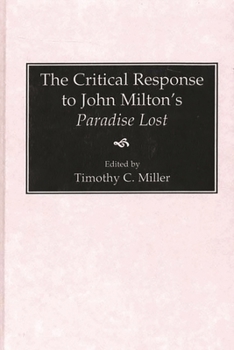 Hardcover The Critical Response to John Milton's Paradise Lost Book