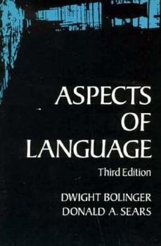 Paperback Aspects of Language Book