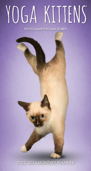 Pocket Book Yoga Kittens 2023 Pocket Planner Book