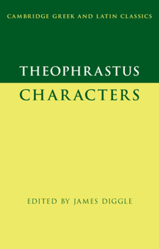 Paperback Theophrastus: Characters Book
