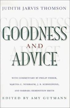 Paperback Goodness and Advice Book